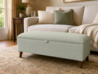 Letchworth Ottoman in Your Own Fabric