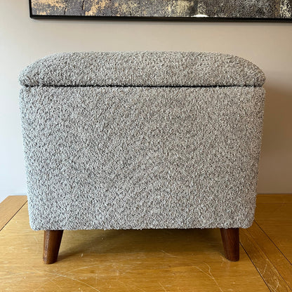 Boucle Dressing Table Stool