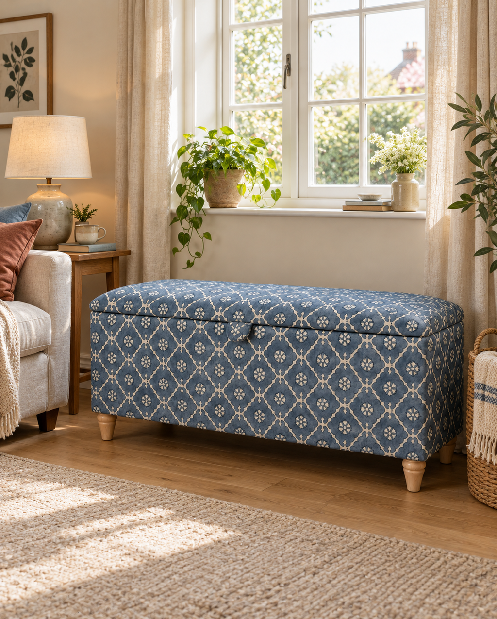 Alder Bench: Linwood Bibi Khiva Collection