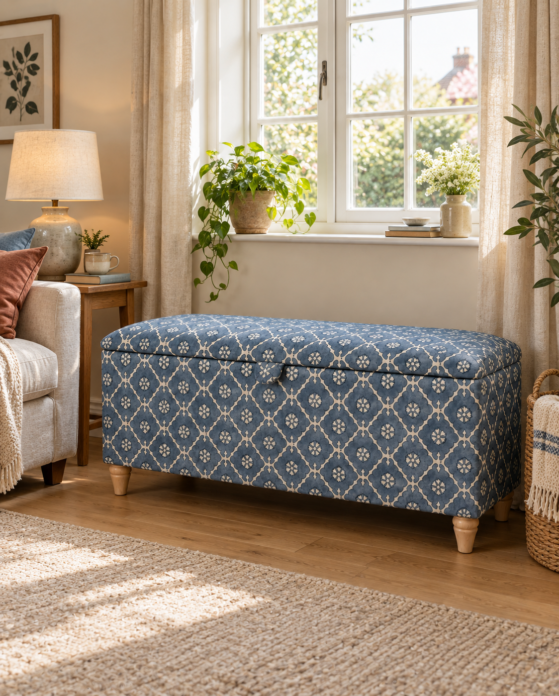 Alder Bench: Linwood Bibi Khiva Collection