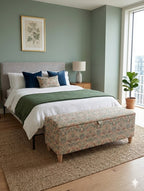 Montague Ottoman: William Morris Collection