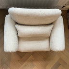 luxury handmade pet sofa in caramel beige for a luxury pet bed