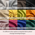 The Lola Bench: Plain Velvet Collection