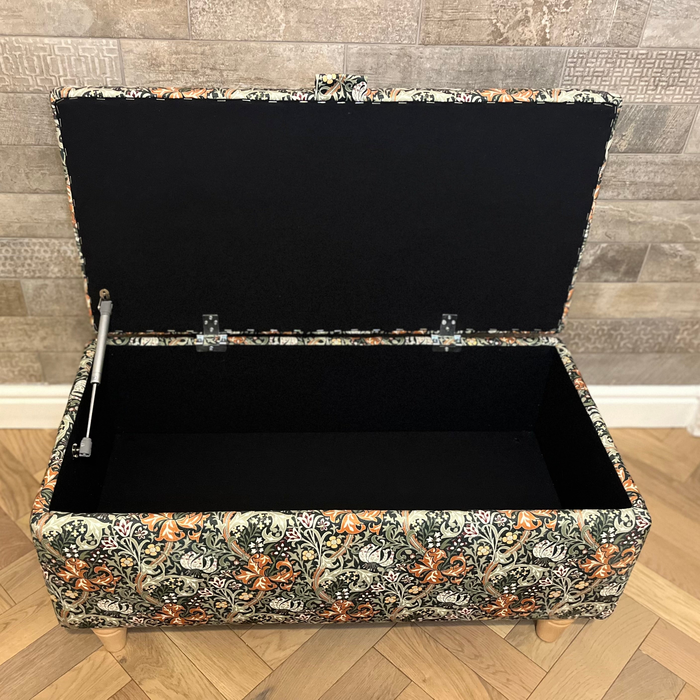 open-storage-chest-ottoman-in-william-morris-golden-lily-velvet
